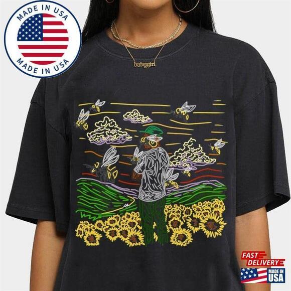 Tops - Tyler Flower Boy Y2K Aesthetic T-Shirt Classic